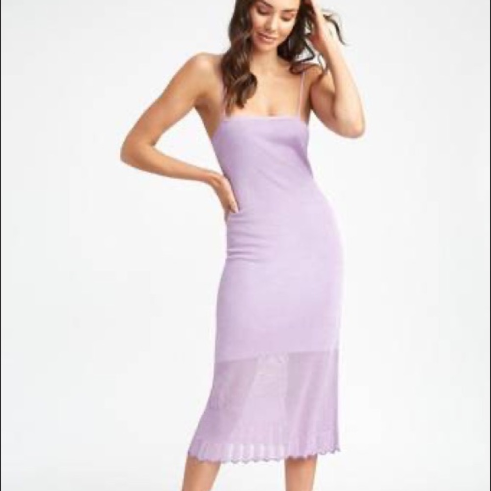 Kookai lilac knit dress size 2